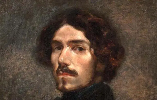 Eugène Delacroix peinture Empreinte Tony Mayer